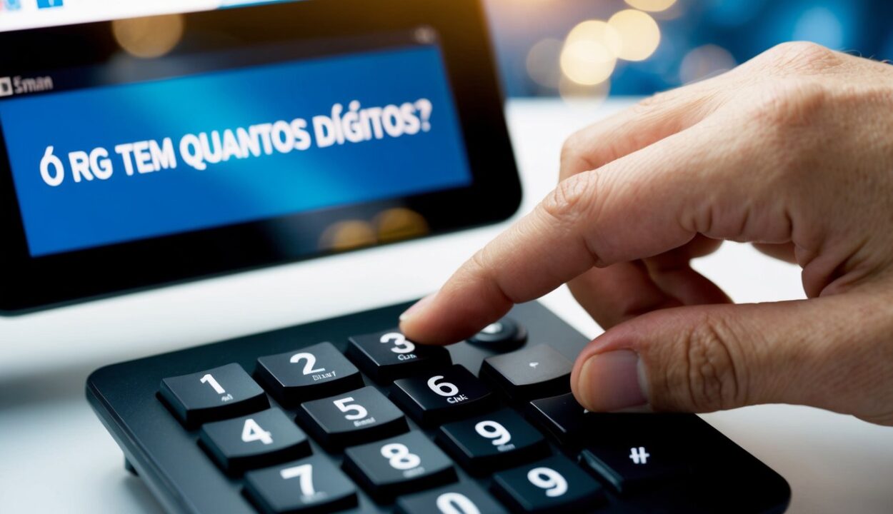 O RG tem quantos dígitos? Entenda a estrutura do documento de ...