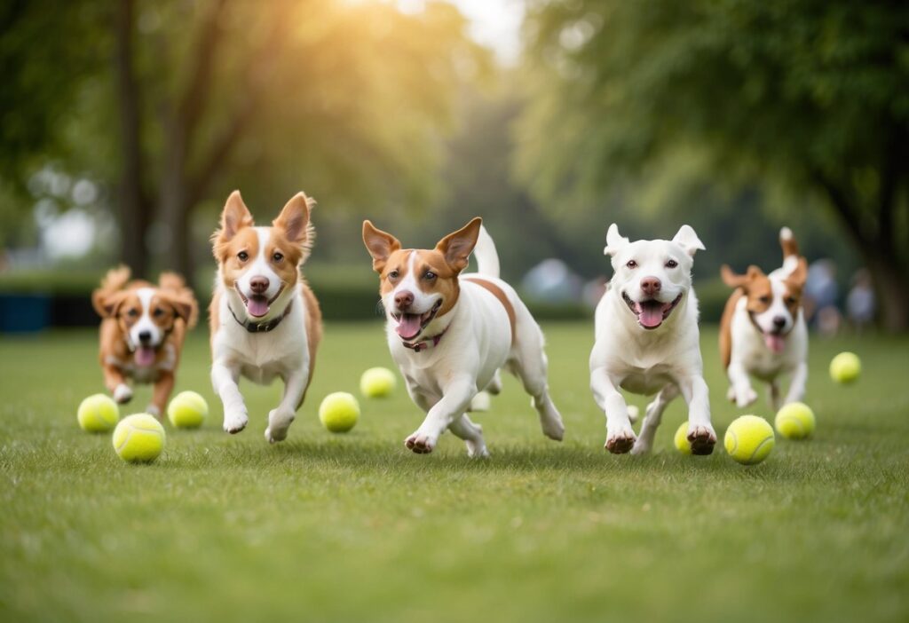 Por que os cães adoram bolas de tênis? Por que os cães adoram bolas de tênis?