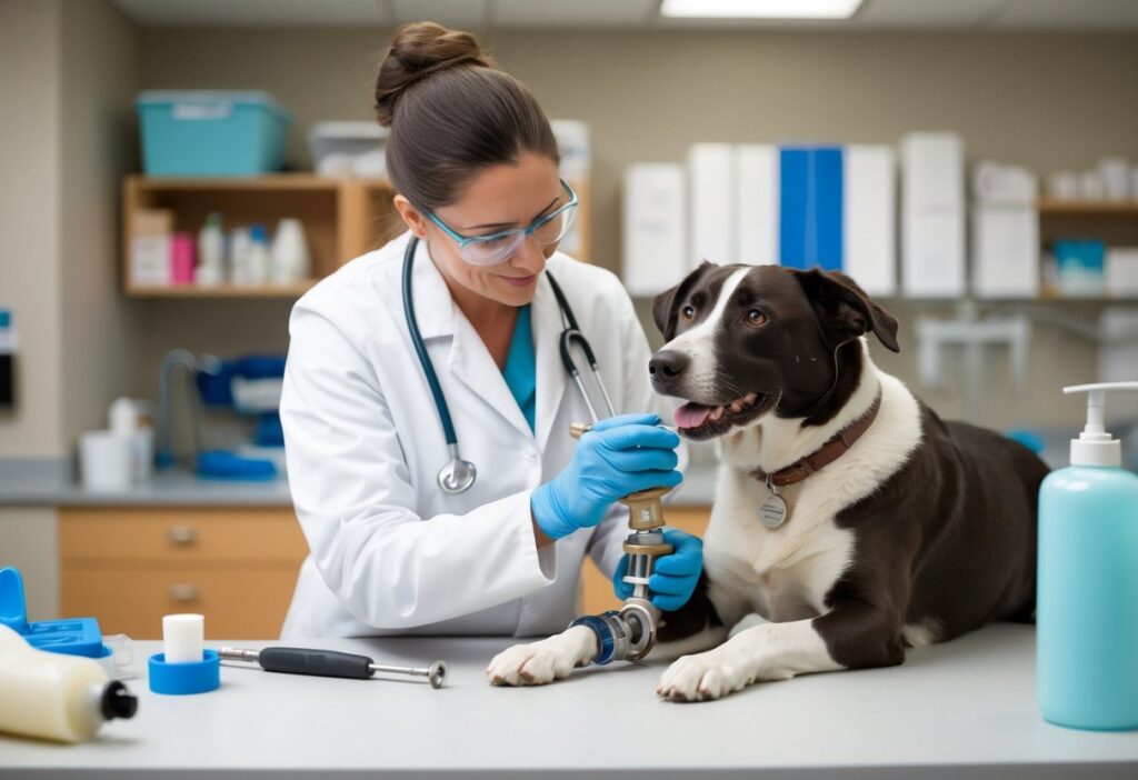 Como fazer uma prótese para cachorro? Como fazer uma prótese para cachorro?